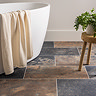 Dawley Brown Rustic Slate Effect Tiles - 300 x 600mm