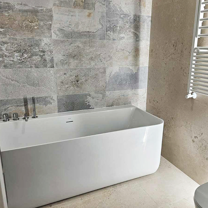 Dawley Grey Rustic Slate Effect Tiles - 300 x 600mm