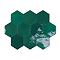 Delphine Emerald Green Hexagon Tiles 108 x 124mm