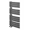 Delta Black Nickel Designer Heated Towel Rail 1080 x 550mm  Profile Large Image