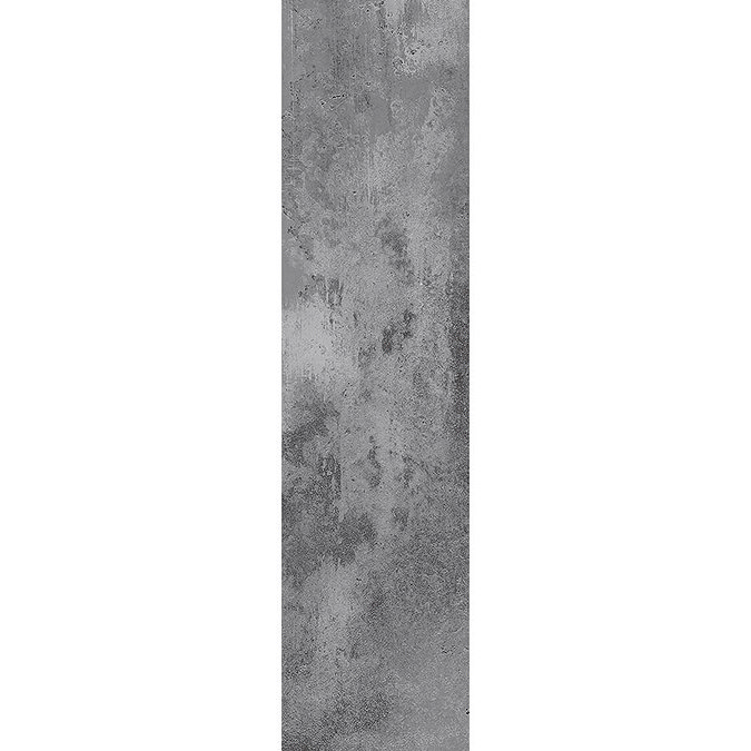 Delta Grey Stone Effect Wall Tiles - 75 x 300mm  In Bathroom Large Image