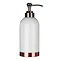 Delta White/Copper Lotion Dispenser Large Image