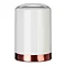 Delta White/Copper Toothbrush Holder Large Image