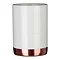 Delta White/Copper Tumbler Large Image