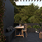 Deltano Outdoor Black Wall & Floor Tiles - 200 x 200mm