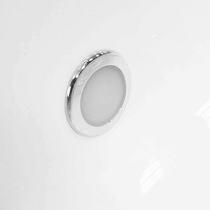 Deluxe Whirlpool Spa 24 Jet Ultimate Round Double Ended Bath (1800 x 800mm) Feature Large Image