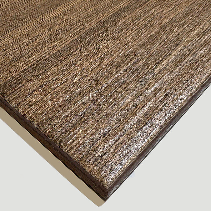 Denton Dark Oak Wood Effect Tiles - 200 x 600mm