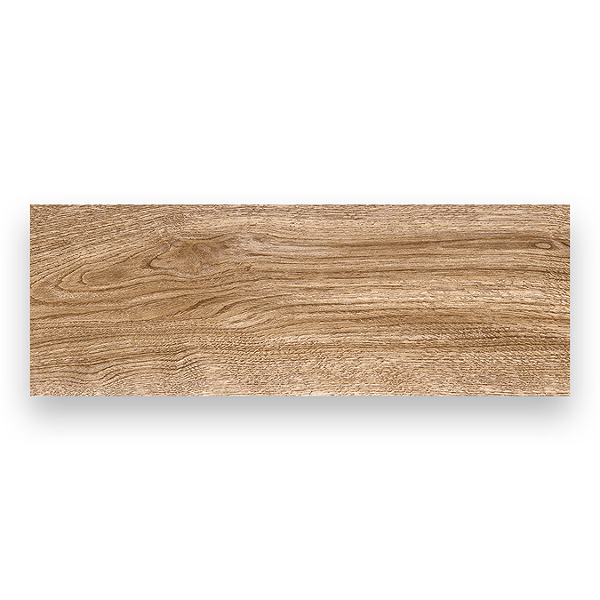 Denton Mid Oak Wood Effect Tiles - 200 x 600mm