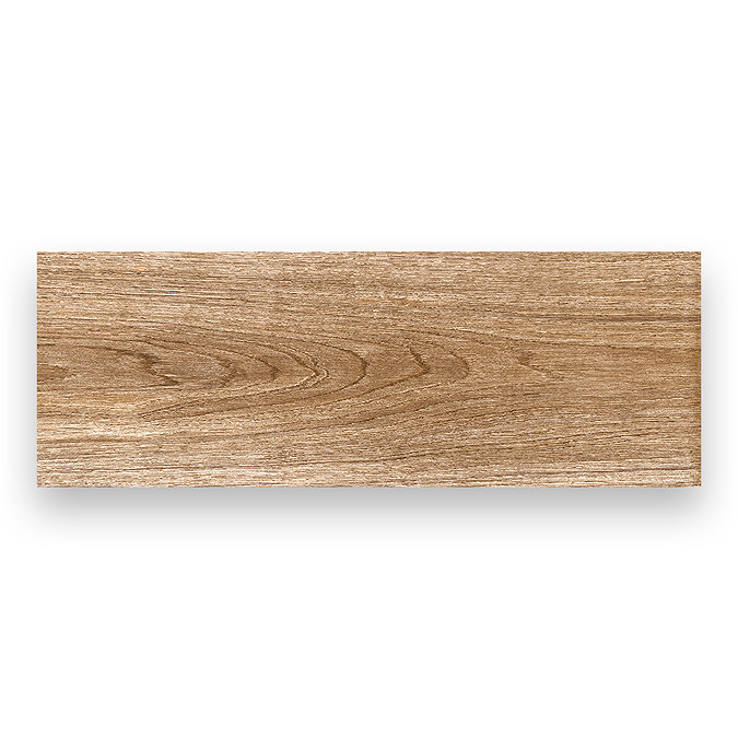 Denton Mid Oak Wood Effect Tiles - 200 x 600mm