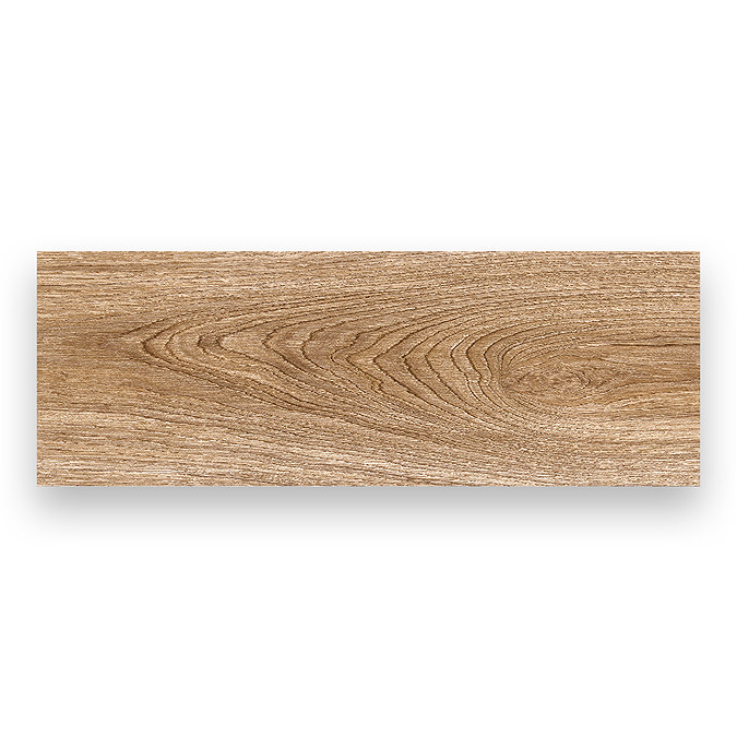 Denton Mid Oak Wood Effect Tiles - 200 x 600mm