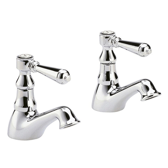 Hudson Reed Jade Lever Basin Taps - Chrome - BB301 Large Image