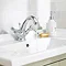 Hudson Reed Jade Lever Mono Basin Mixer with Pop-Up Waste - Chrome - BD305 Profile Large Image