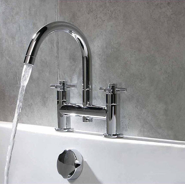 Hudson Reed Designer Kristal Bath Filler - KRI303 Profile Large Image