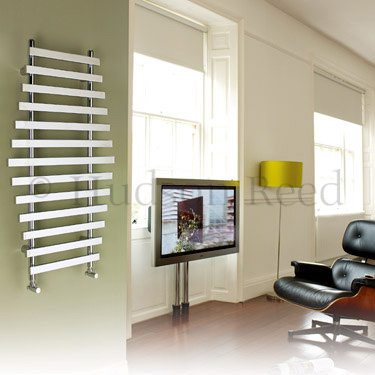 Designer Radiator 1200 x 700mm - Chrome - Ex Display - del Profile Large Image