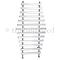 Designer Radiator 1200 x 700mm - Chrome - Ex Display - del Large Image