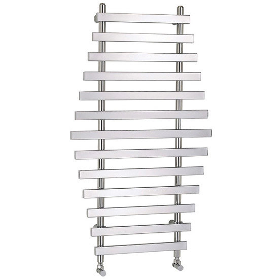 Designer Radiator 1200 x 700mm - Chrome - Ex Display Large Image