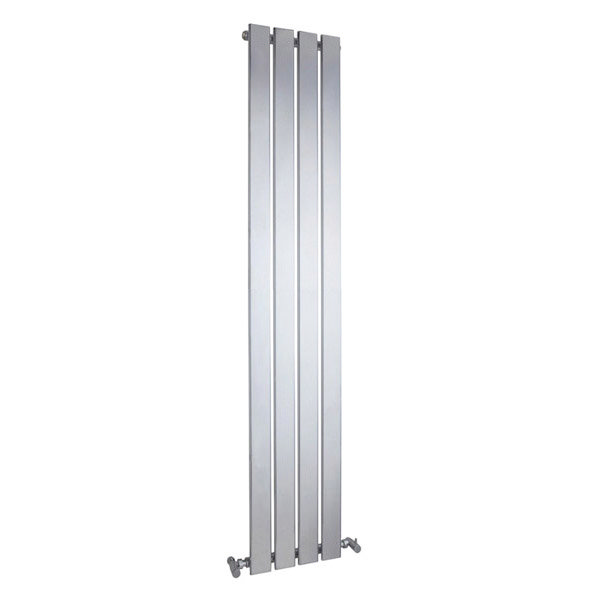 Designer Radiator 1800 x 340mm - Chrome - Ex Display Large Image