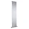 Designer Radiator 1800 x 340mm - Chrome - Ex Display Large Image