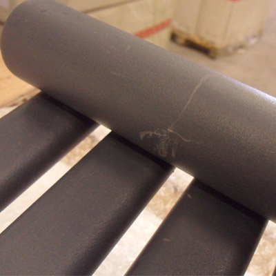 Designer Radiator with Curving Lines 1800 x 460mm - Anthracite - Ex Display Newest Large Image