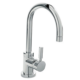 Hudson Reed - Tec Single Lever Side Action Basin Mixer Tap - PN380 Large Image