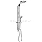 Hudson Reed Soothe Chrome Shower Kit with Lights - A3315 Large Image
