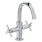 Hudson Reed - Tec Crosshead & Lever Cruciform Cloakroom Basin Mixer with waste - PN355 Large Image