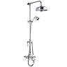 Hudson Reed Traditional Exposed Shower Valve, Riser Kit, Diverter & Shower Rose Profile Large Image