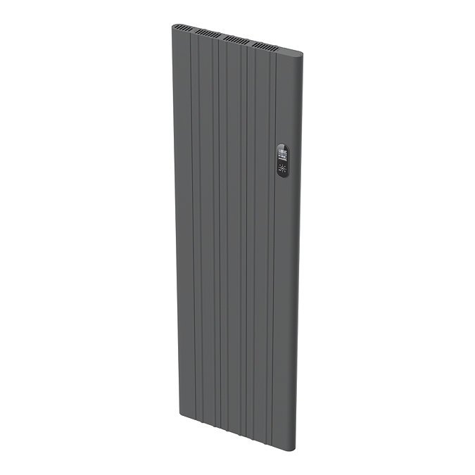 Designer Urban 1600 x 503mm Smart WiFi Aluminium Electric Radiator - 1500W Anthracite