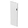 Designer Urban 1600 x 503mm Smart WiFi Aluminium Electric Radiator - 1500W White