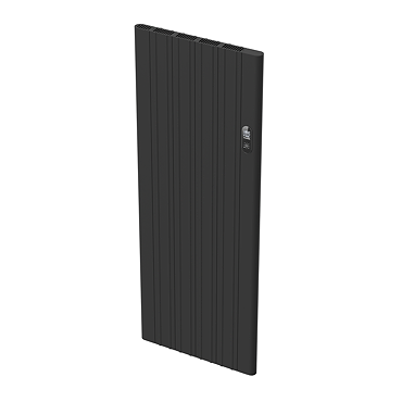 Designer Urban 1600 x 614mm Smart WiFi Aluminium Electric Radiator - 2000W Matt Black