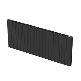 Designer Urban 500 x 1167mm Smart WiFi Aluminium Electric Radiator - 2000W Matt Black