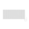 Designer Urban 500 x 1167mm Smart WiFi Aluminium Electric Radiator - 2000W White