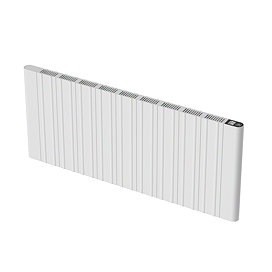 Designer Urban 500 x 1167mm Smart WiFi Aluminium Electric Radiator - 2000W White
