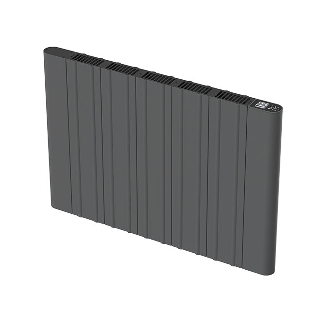 Designer Urban 500 x 724mm Smart WiFi Aluminium Electric Radiator - 1000W Anthracite