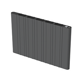 Designer Urban 500 x 724mm Smart WiFi Aluminium Electric Radiator - 1000W Anthracite