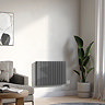 Designer Urban 500 x 724mm Smart WiFi Aluminium Electric Radiator - 1000W Anthracite