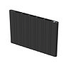 Designer Urban 500 x 724mm Smart WiFi Aluminium Electric Radiator - 1000W Matt Black