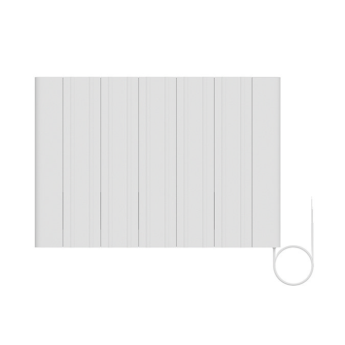 Designer Urban 500 x 724mm Smart WiFi Aluminium Electric Radiator - 1000W White