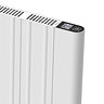 Designer Urban 500 x 724mm Smart WiFi Aluminium Electric Radiator - 1000W White