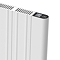 Designer Urban 500 x 724mm Smart WiFi Aluminium Electric Radiator - 1000W White