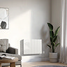 Designer Urban 500 x 724mm Smart WiFi Aluminium Electric Radiator - 1000W White