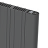 Designer Urban 500 x 946mm Smart WiFi Aluminium Electric Radiator - 1500W Anthracite