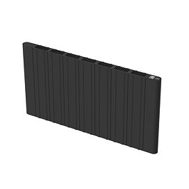 Designer Urban 500 x 946mm Smart WiFi Aluminium Electric Radiator - 1500W Matt Black