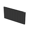 Designer Urban 500 x 946mm Smart WiFi Aluminium Electric Radiator - 1500W Matt Black
