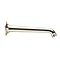 Deva 7" Brass Shower Arm - Gold - ARMW01-G Large Image