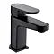 Amio Mono Basin Mixer and Press top Waste - Matte Black