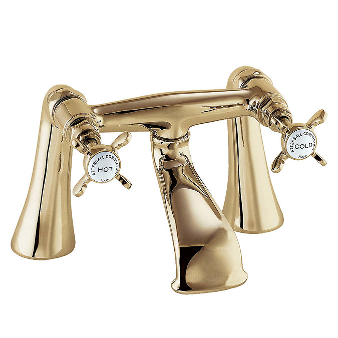 Deva Coronation Bath Filler - Gold Large Image