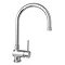 Deva - Stick Mono Kitchen Sink Mixer with Pull Out Rinser - STICK104 Large Image