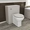 Devon Cashmere 600mm Traditional Back To Wall WC Unit  Feature Large Image