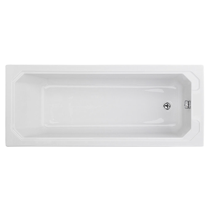 Devon Cashmere Single Ended Traditional Bath + Panels  Profile Large Image